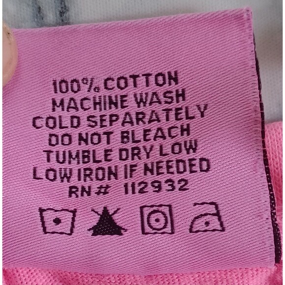 Alvin's Island Size M Surf Tank Top Pink Gulf Shores Sleeveless  100% Cotton NWT - Picture 5 of 6